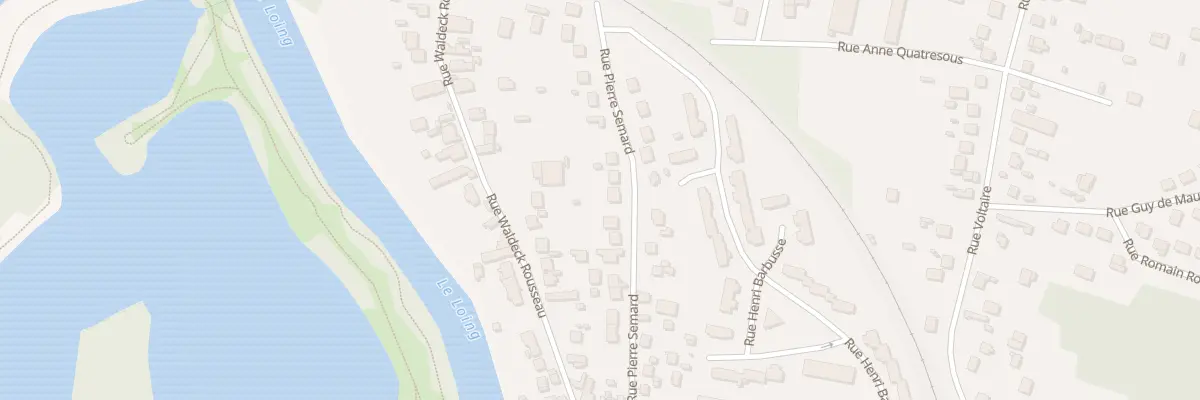 Plan du 11 Rue Pierre Semard à Châlette-sur-Loing