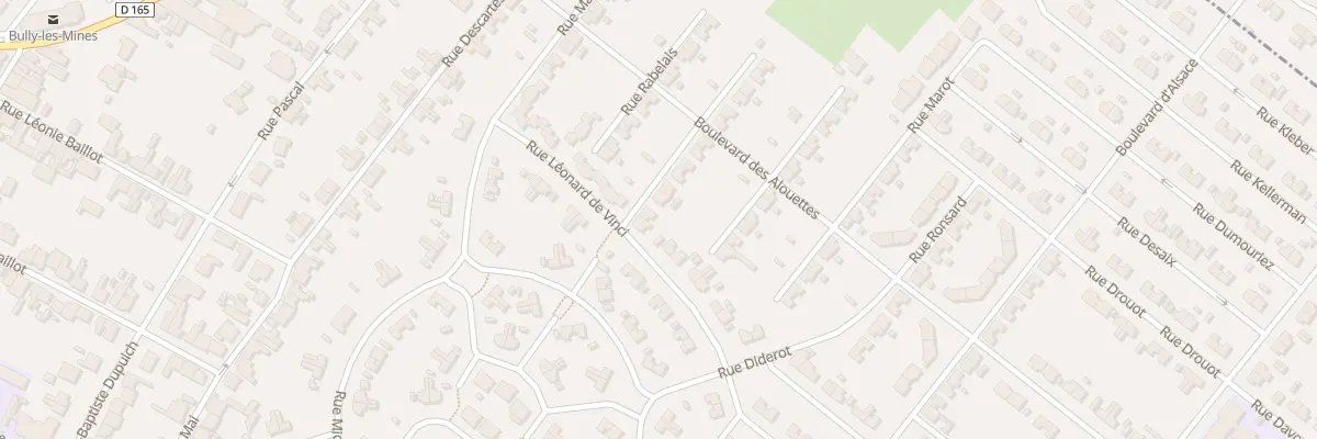 Plan du 4 Rue du Bellay à Bully-les-Mines