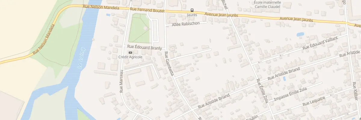 Plan du 29 Rue Gambetta à Châlette-sur-Loing