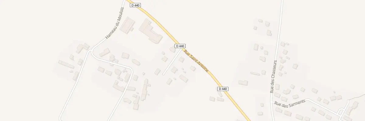 Plan du 2 Rue des Quatre Vents à Cepoy
