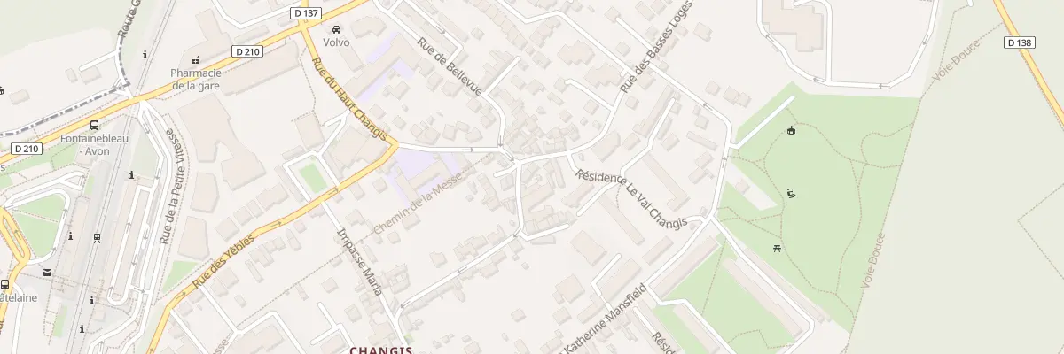 Plan du 30 Pl du 14 Juillet à Avon