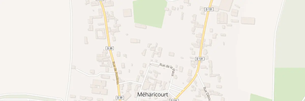 Plan du 17 Rue de l’Eglise à Méharicourt