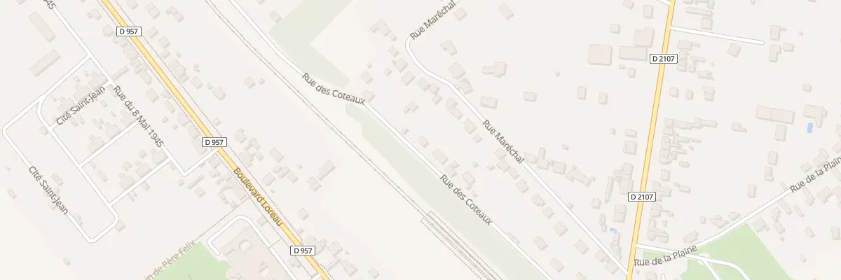 Plan du 30 Rue des Coteaux à Briare