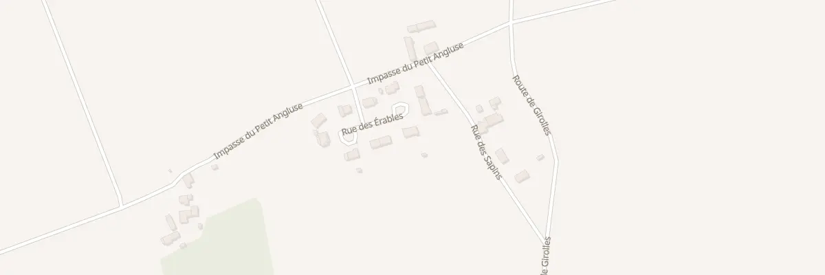 Plan du 170 Rue des Erables à Nargis