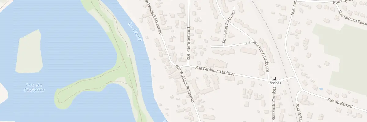 Plan du 1 Rue Pierre Semard à Châlette-sur-Loing