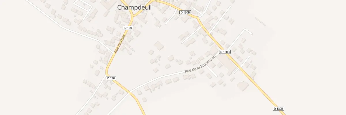 Plan du 9 Rue de la Procession à Champdeuil