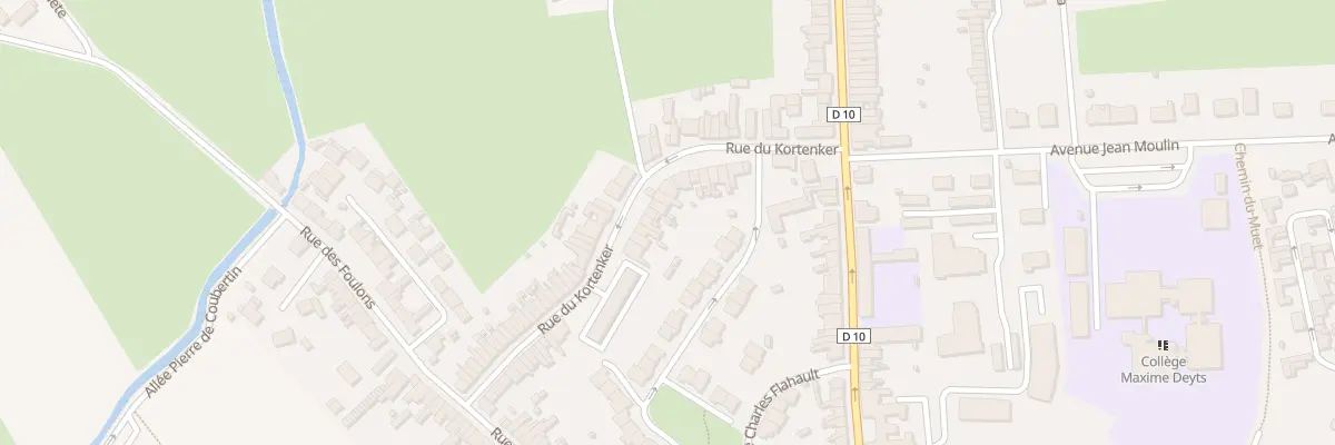 Plan du 40 Rue Kortenker à Bailleul