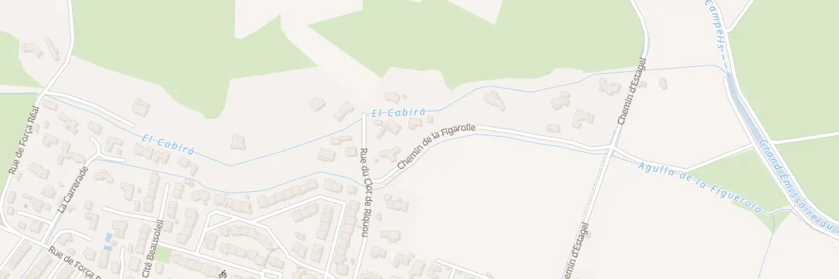 Plan du 5000 Chem de la Figarole à Corneilla-la-Rivière