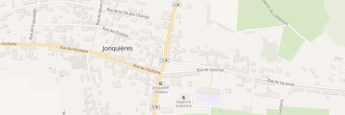 Plan du 3 Pl des Tilleuls à Jonquières