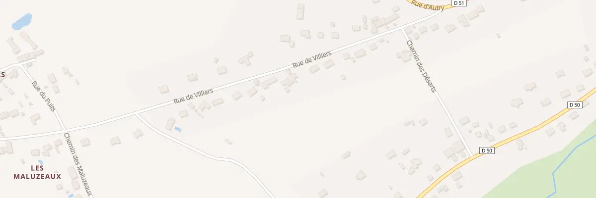 Plan du 23 Rue de Villiers à Châtillon-sur-Loire