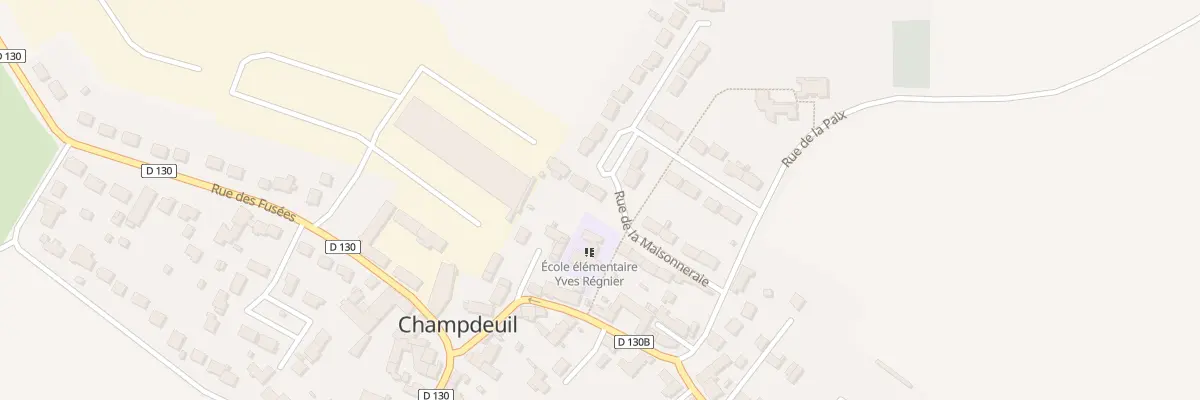 Plan du 11 Rue de la Maisonneraie à Champdeuil