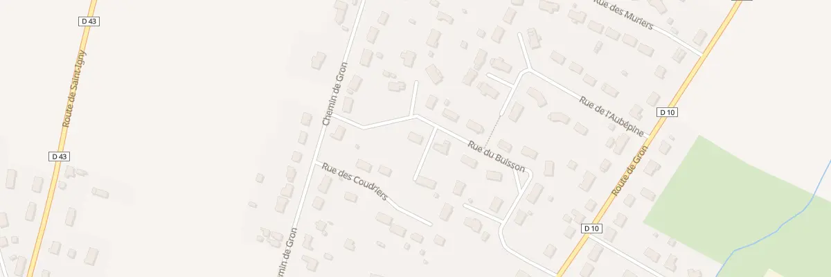 Plan du 18B Rue du Buisson à Baugy