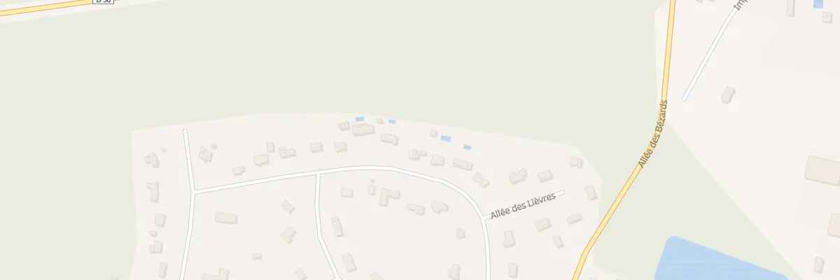 Plan du 56 All des Liévres à Boismorand