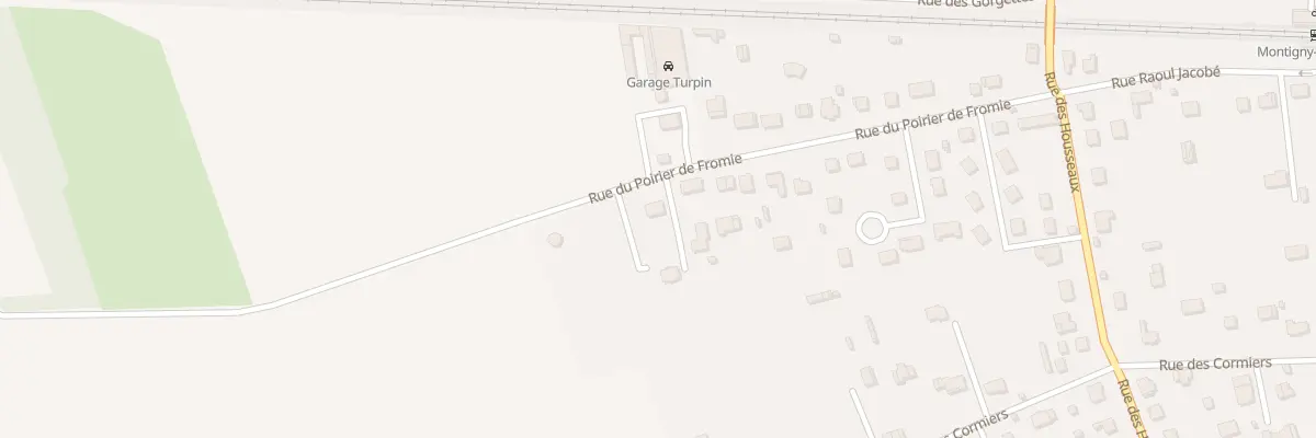 Plan du 35 Rue du Poirier de Fromie à Montigny-sur-Loing