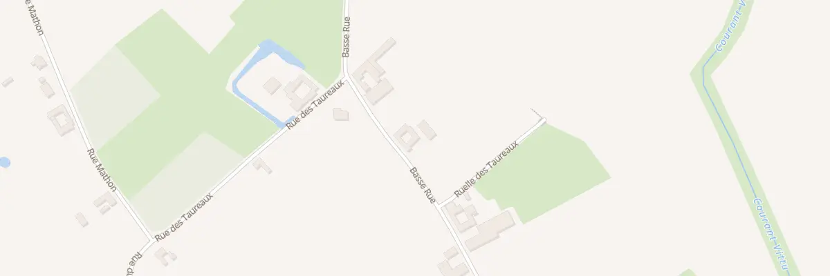 Plan du 25 Vc Basse Rue à La Gorgue