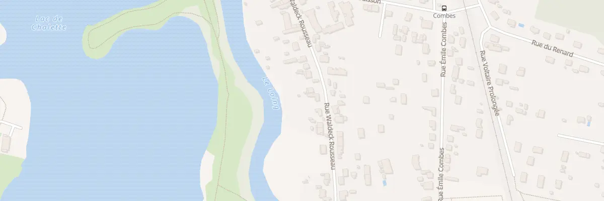 Plan du 29 Rue Waldeck Rousseau à Châlette-sur-Loing