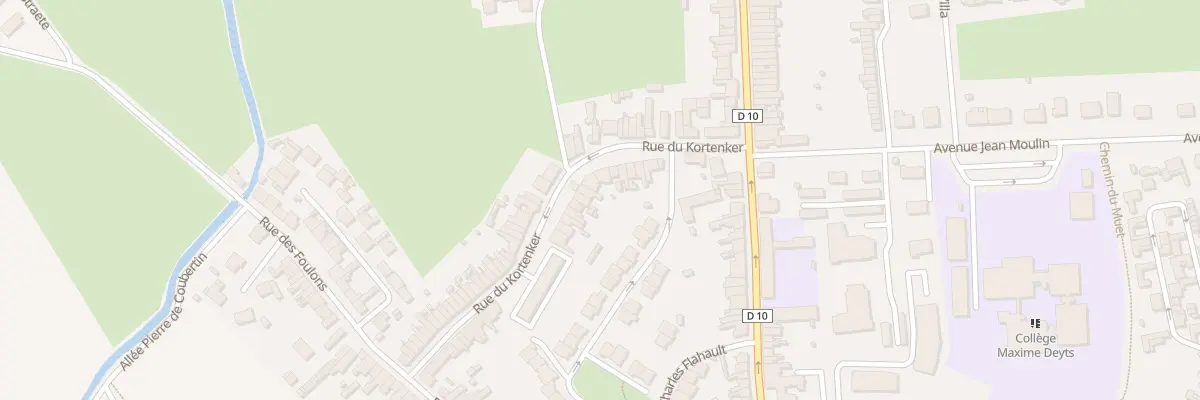 Plan du 44 Rue Kortenker à Bailleul