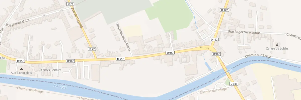 Plan du 87 Rue de Lille à Estaires
