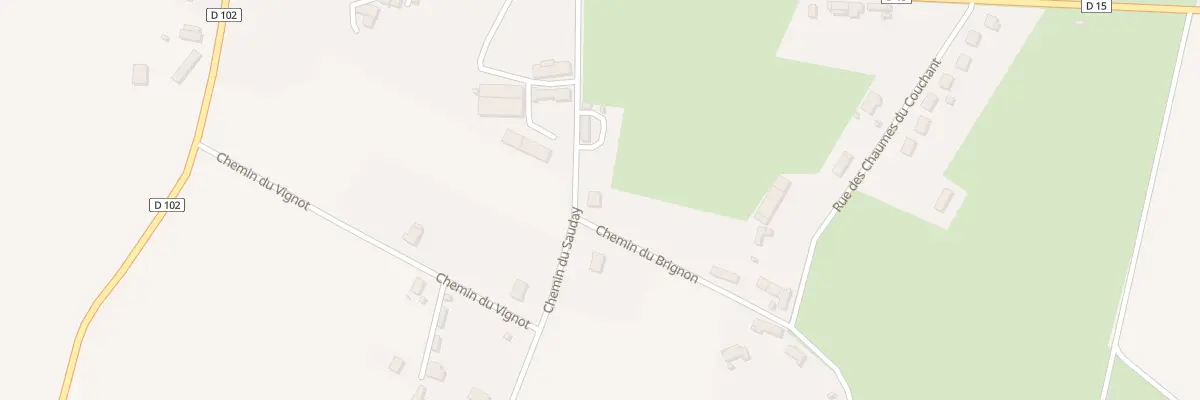 Plan du 1 Che du Brignon à Cornusse