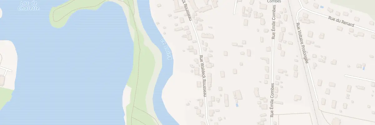 Plan du 27 Rue Waldeck Rousseau à Châlette-sur-Loing