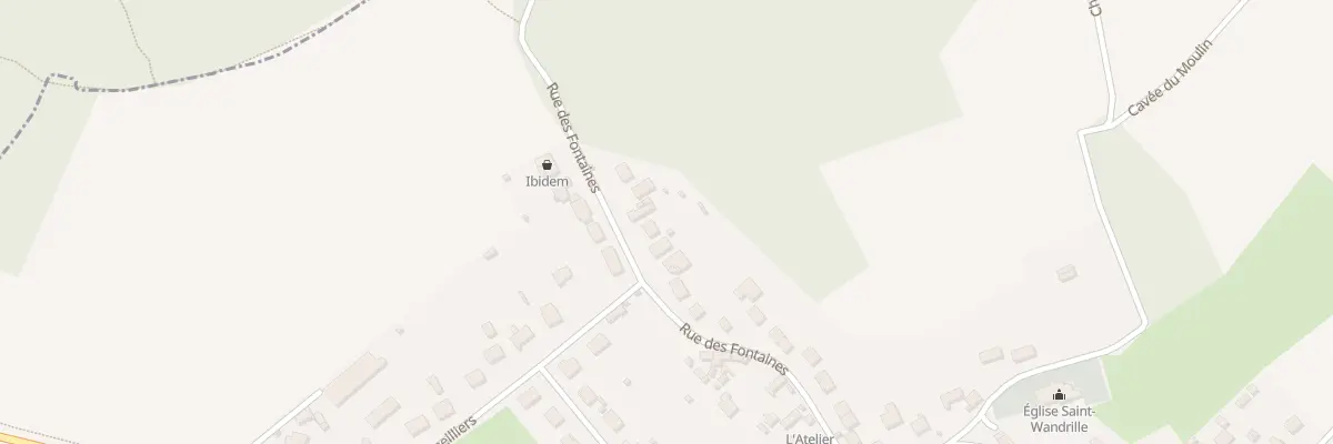 Plan du 24 Rue des Fontaines à Rivecourt