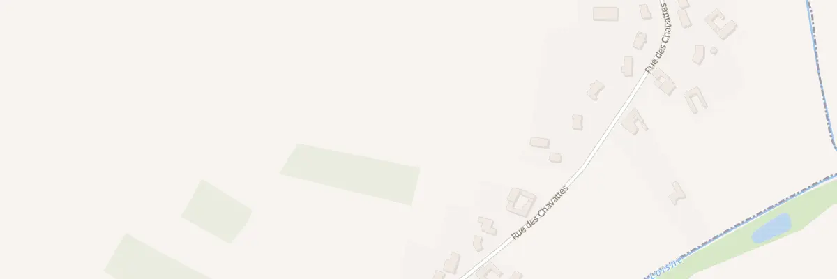 Plan du 608 Rue des Chavattes à La Couture