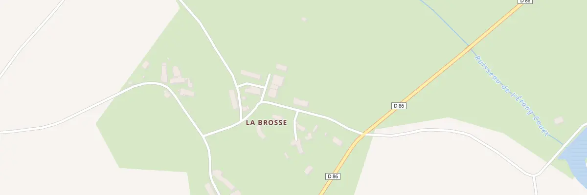 Plan du 2 La Brosse à Menetou-Râtel