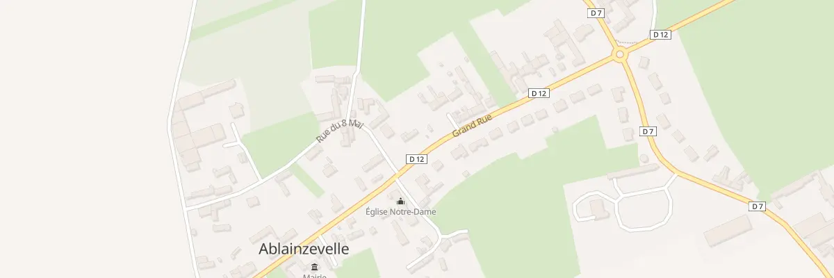 Plan du 1 Gr Grand Rue à Ablainzevelle