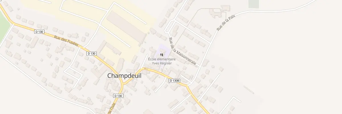 Plan du 39 Rue de la Maisonneraie à Champdeuil