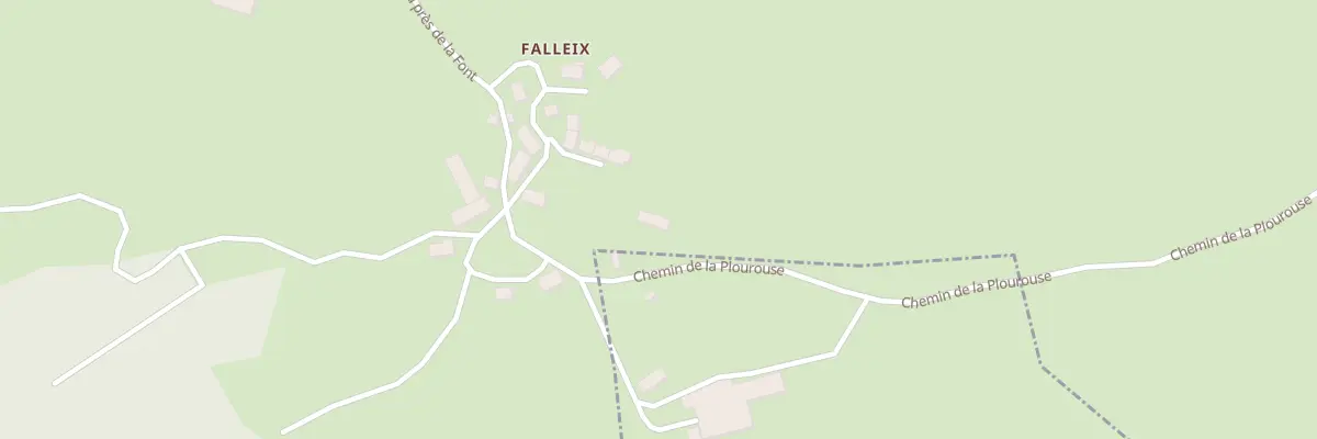 Plan du 5103 Falleix à Montboudif