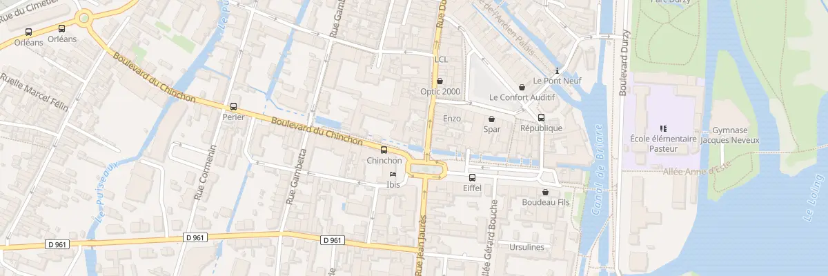 Plan du 92 Rue Dorée à Montargis