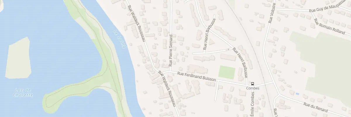 Plan du 2B Rue Pierre Semard à Châlette-sur-Loing