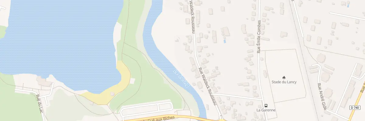 Plan du 9B Rue Waldeck Rousseau à Châlette-sur-Loing