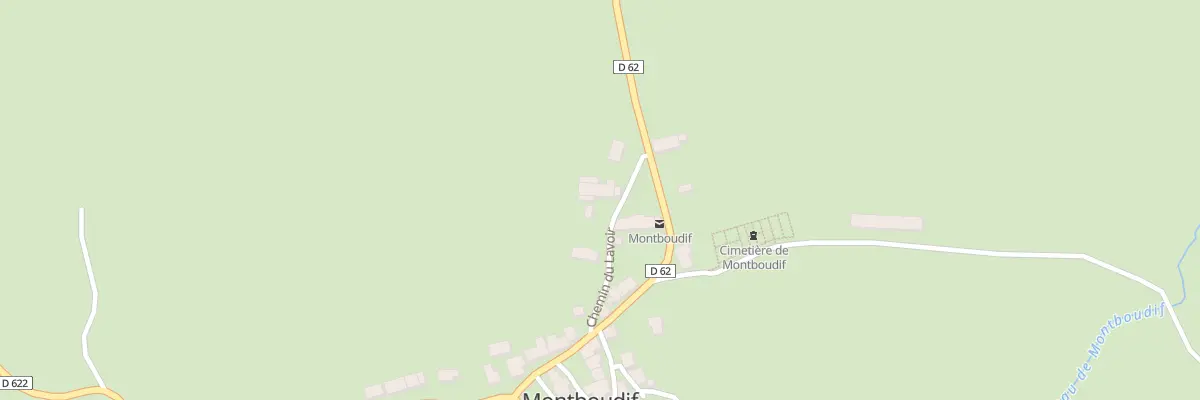 Plan du 5069 Le Bourg à Montboudif