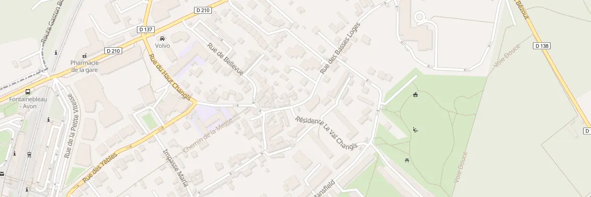 Plan du 5B Rue des Basses-Loges à Avon