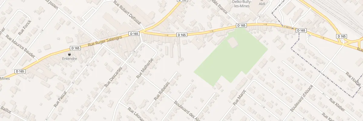 Plan du 18B Rue de Condé à Bully-les-Mines