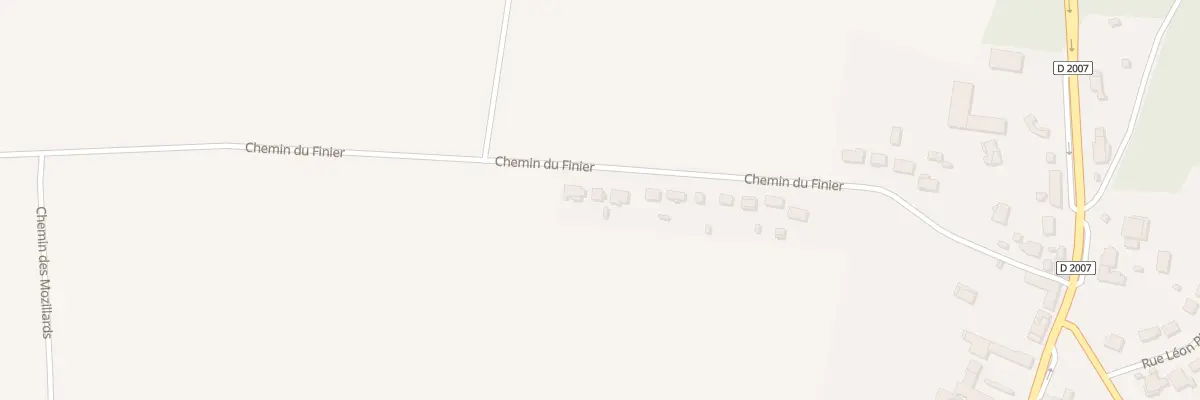 Plan du 21 Che du Finier à Solterre