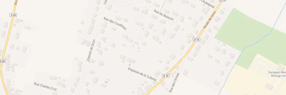Plan du 11 Rue des Coudriers à Baugy