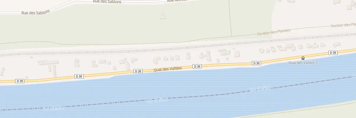 Plan du 19 Quai des Vallées à Chartrettes