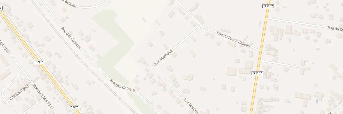 Plan du 42 Rue Maréchal à Briare