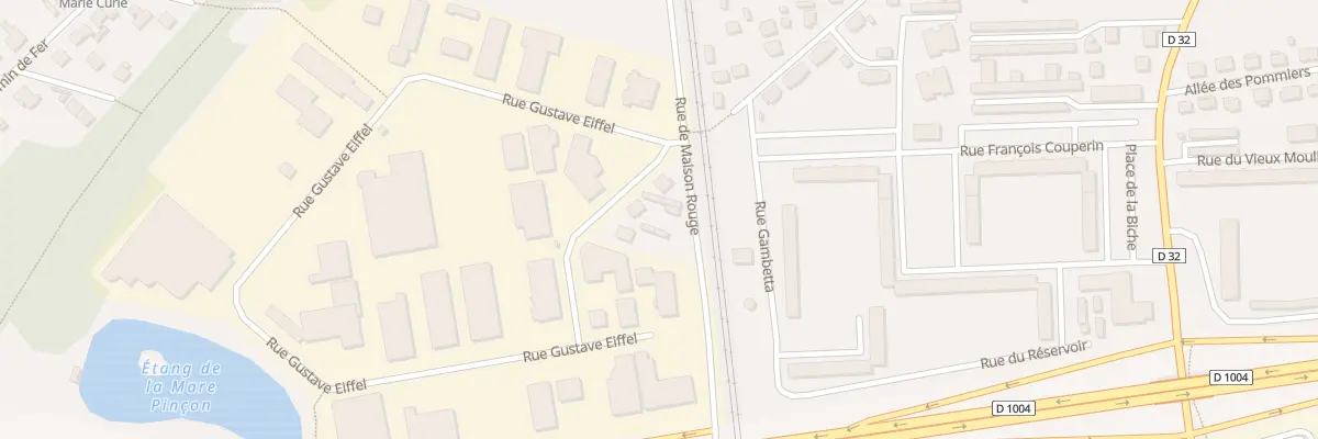 Plan du 3 Rue de Maison-rouge à Gretz-Armainvilliers