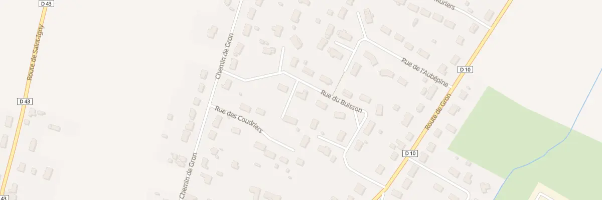 Plan du 14 Rue du Buisson à Baugy