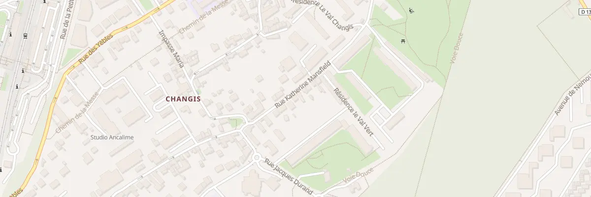 Plan du 12 Rue Katherine Mansfield à Avon