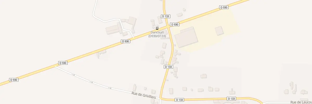 Plan du 15 Gr Grande Rue à Dancourt-Popincourt