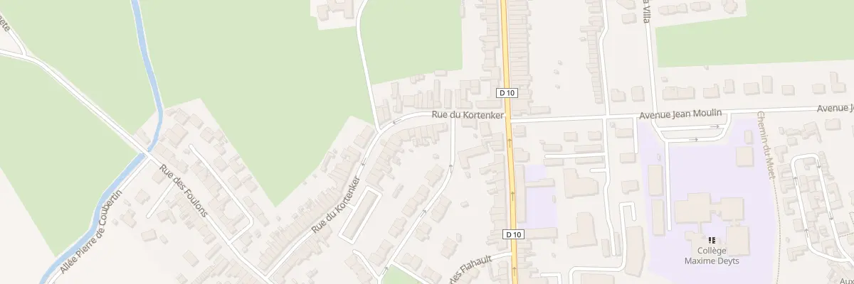 Plan du 54 Rue Kortenker à Bailleul