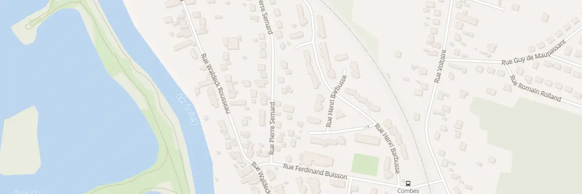 Plan du 12 Rue Pierre Semard à Châlette-sur-Loing