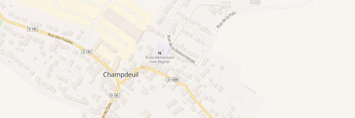 Plan du 35 Rue de la Maisonneraie à Champdeuil