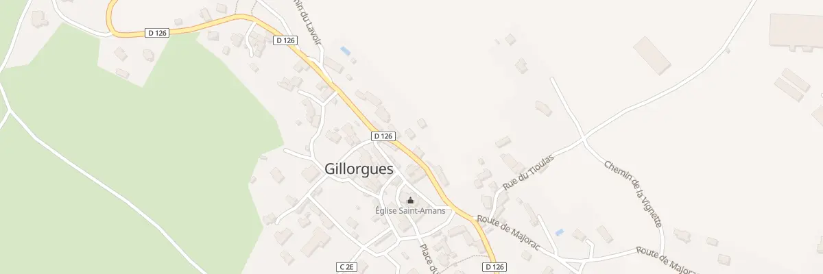 Plan du 17 Rte de Montrozier à Bozouls