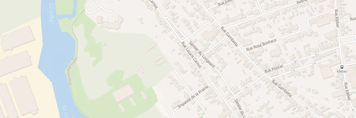Plan du 26B Rue Lazare Carnot à Châlette-sur-Loing