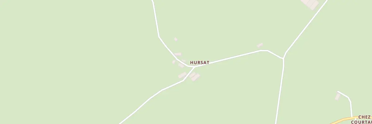 Plan du 5161 Hursat à La Crouzille